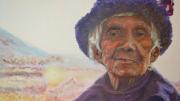 Painting of Nana Purple